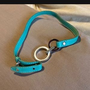 “Lia Sophia” teal wrap bracelet